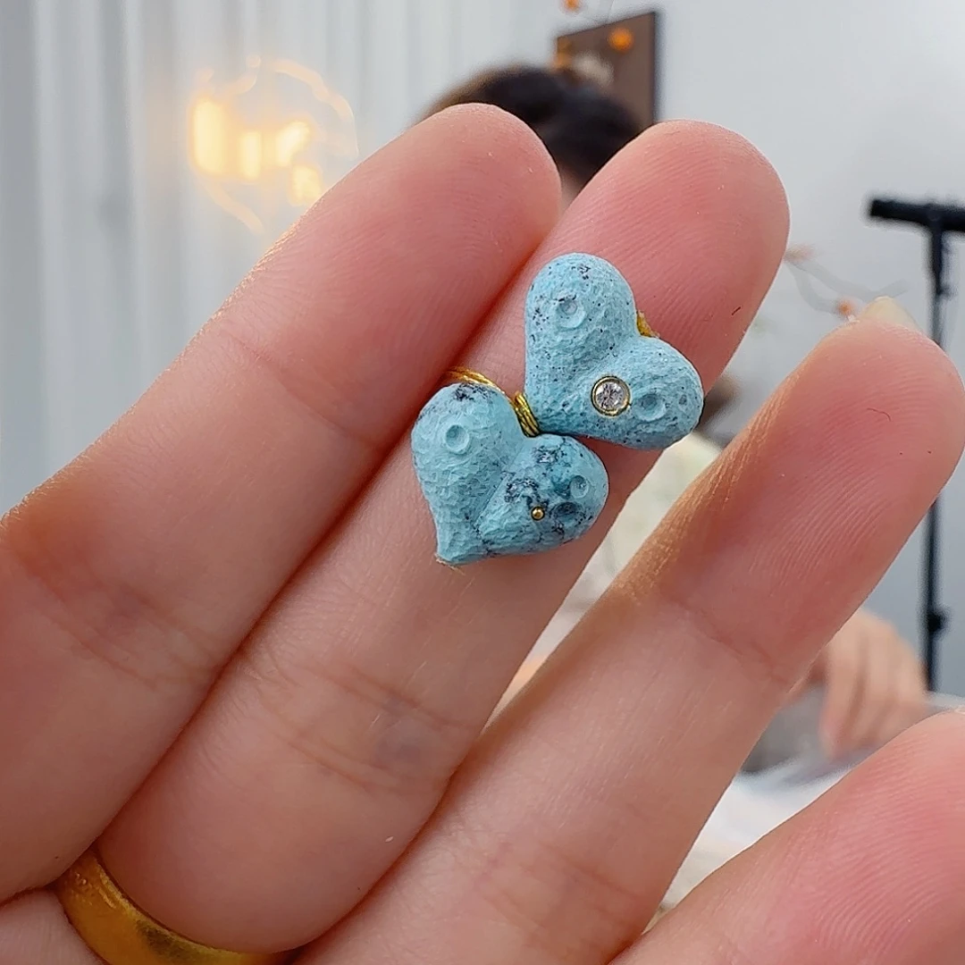 绿松石未镶嵌珠宝半成品