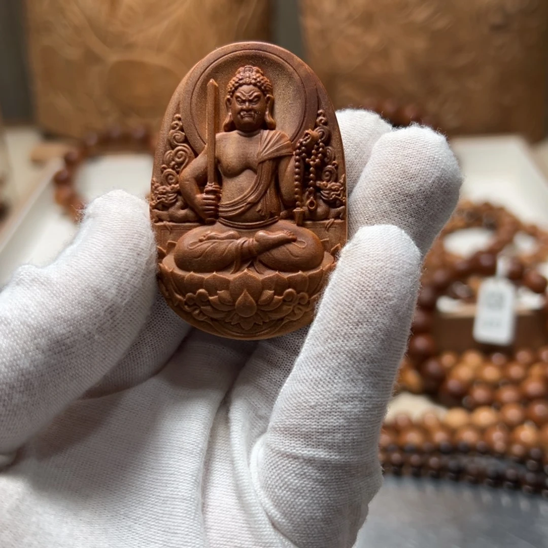 檀香木吊坠?****?不动明王