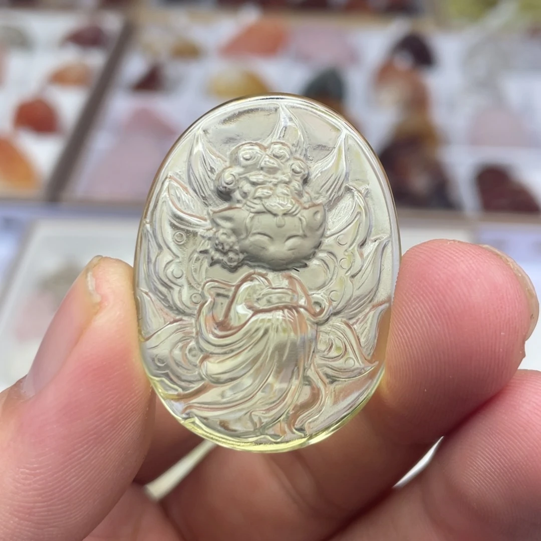 水晶吊坠(不含链)未镶嵌