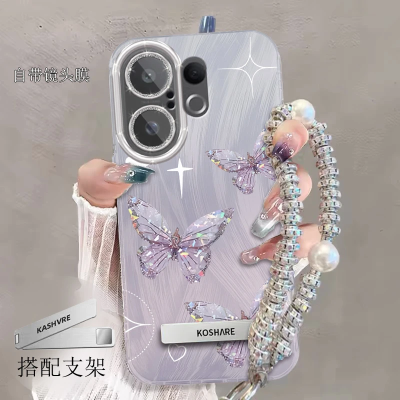 全包摄像头VIVOS30Promini手机壳蝴蝶s30防摔软壳羽纱新款保护套