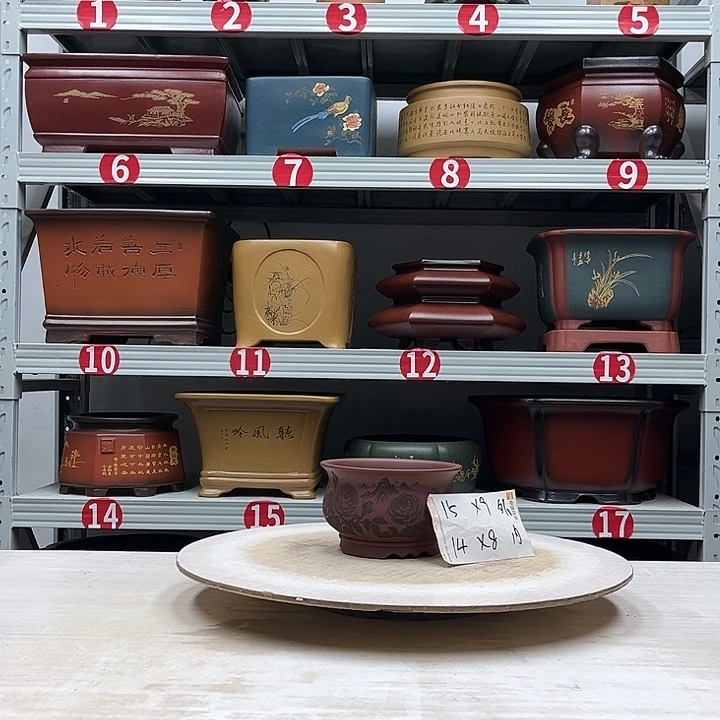 花盆紫砂紫砂花盆