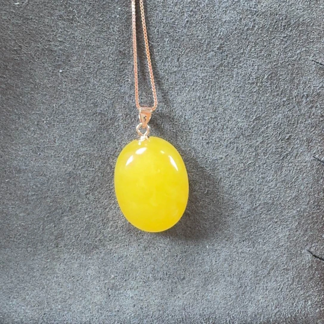 蜜蜡未镶嵌毛衣链