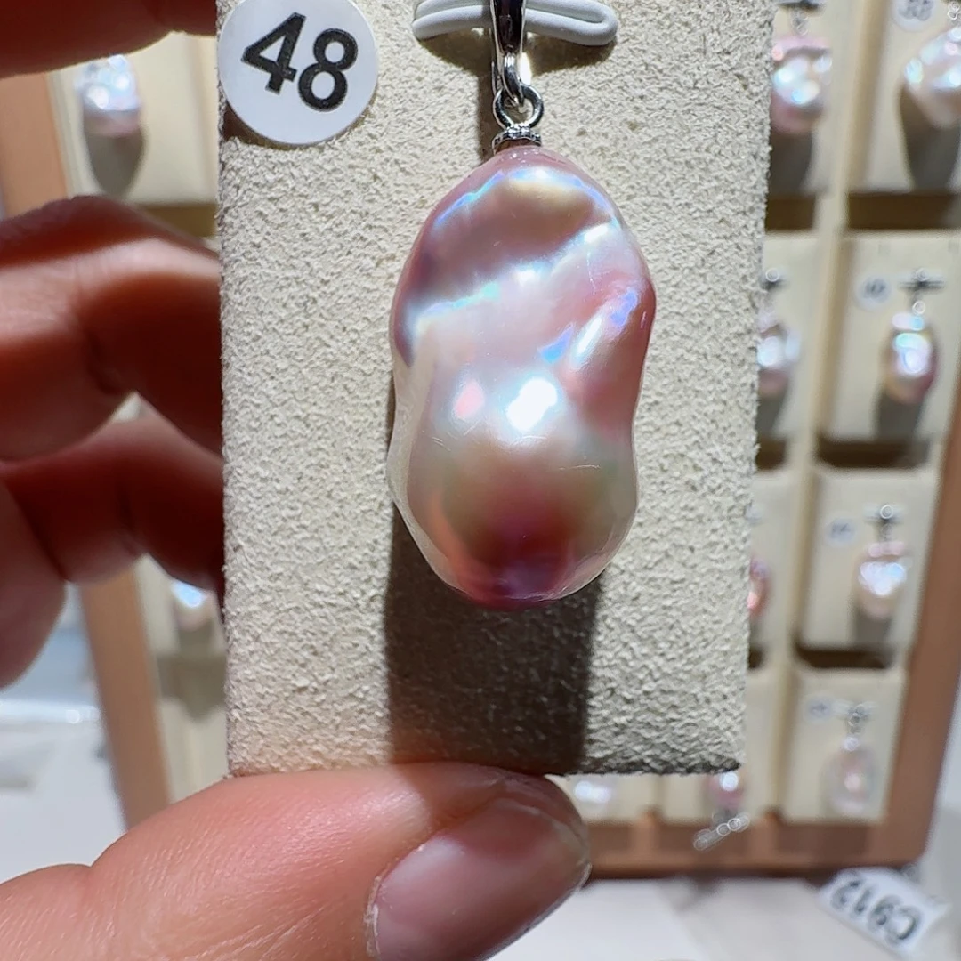 合金淡水珍珠颈饰