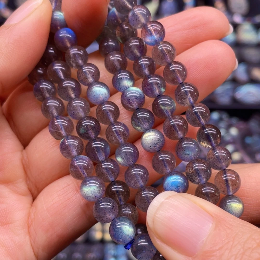 未镶嵌手串长石6.7左右