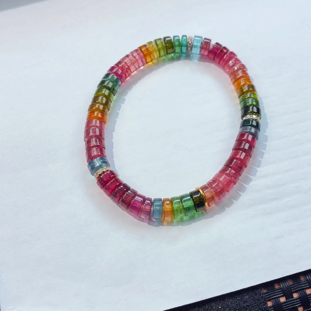 未镶嵌手链碧玺碧玺手链