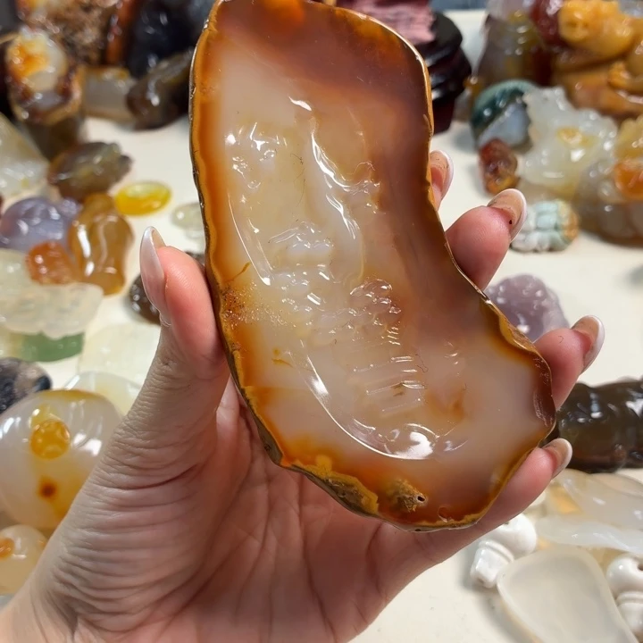 未镶嵌吊坠(不含链)玛瑙/玉髓