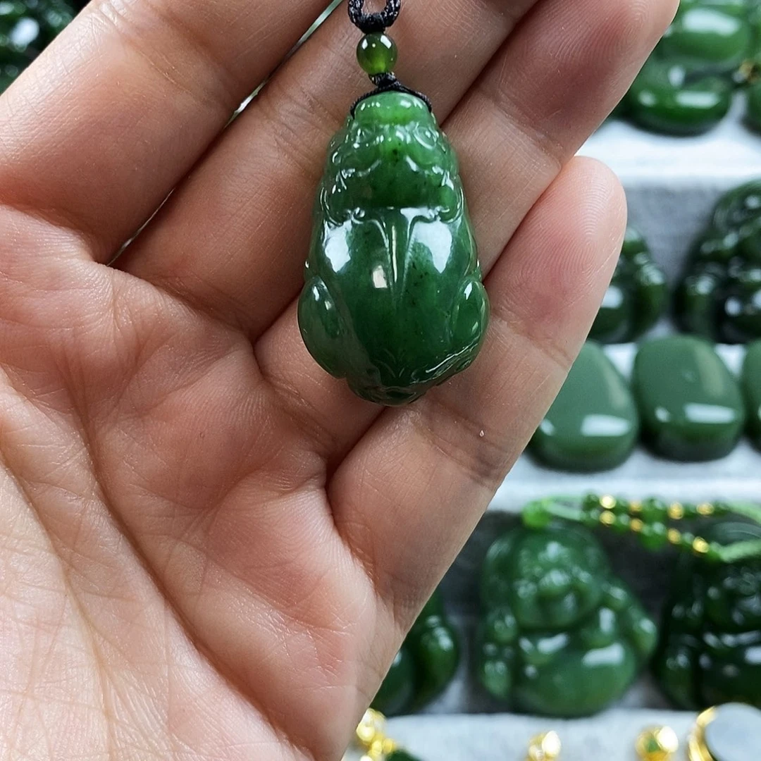 和田玉（碧玉）未镶嵌颈饰