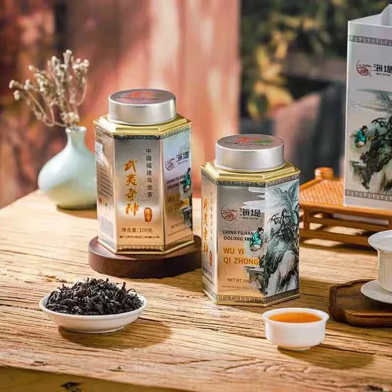 【70周年纪念版武夷奇种】3罐装海堤乌龙茶武夷奇种武夷岩茶100g/罐