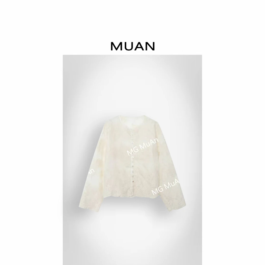 木岸MUAN：《浮生若梦衬衫》“浮生系列”定制百搭上衣衬衫女MG-F8077