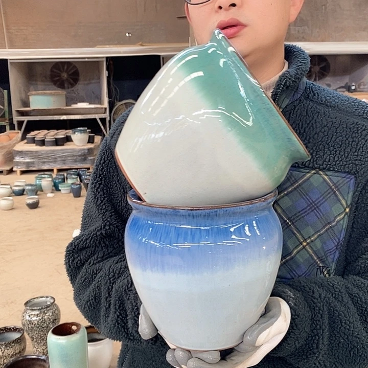 红陶红陶正品高17口17