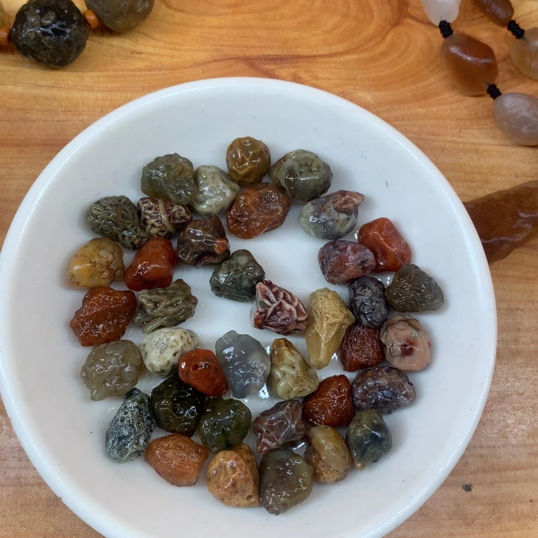 人***方玛瑙/玉髓未镶嵌手链