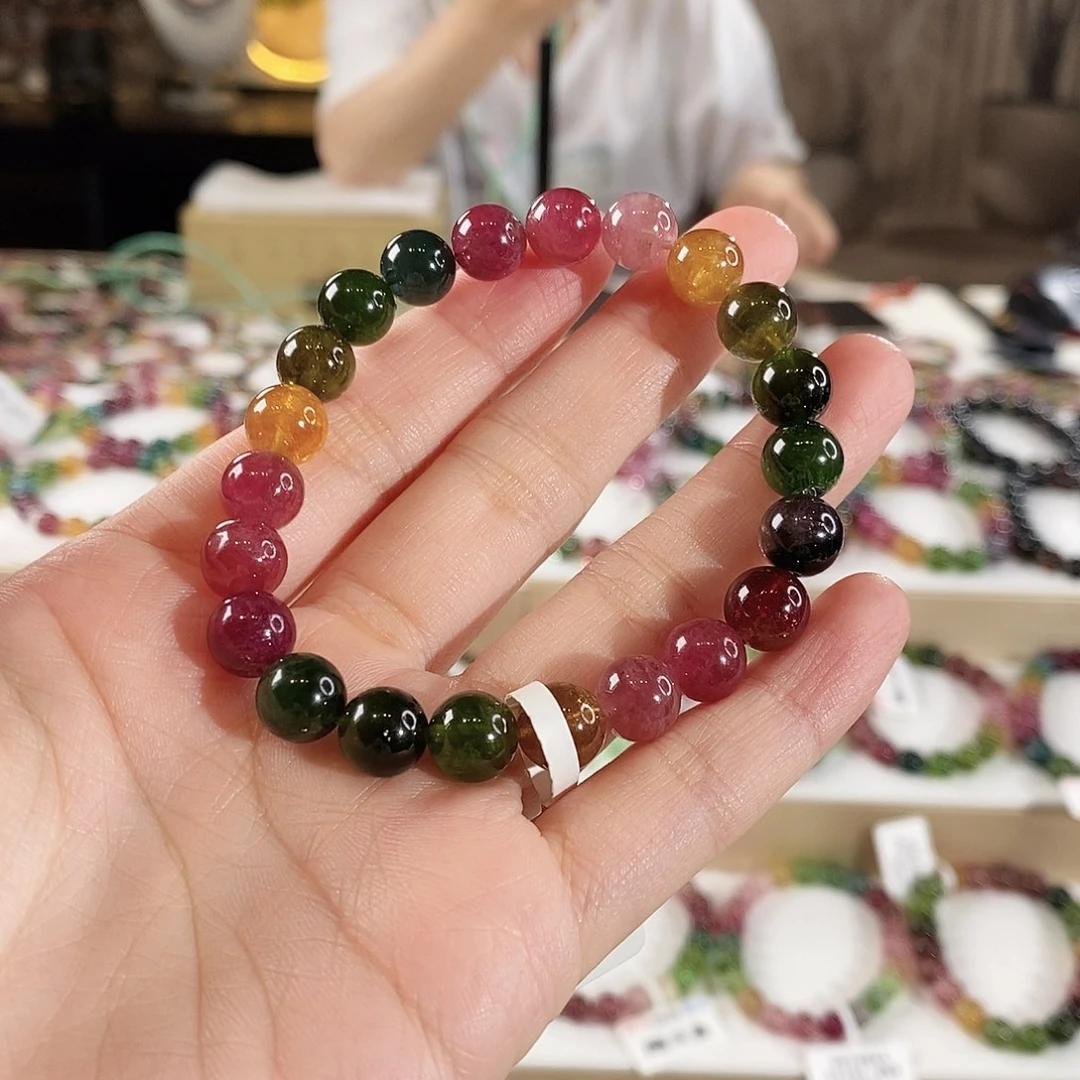 手串未镶嵌碧玺G2291单圈颜色微差