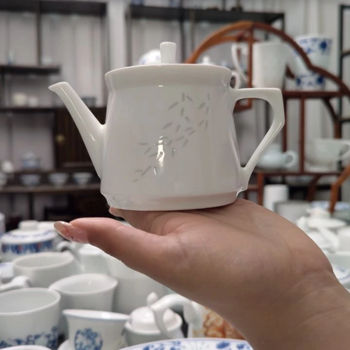 瓷春风十里茶壶一个景德镇