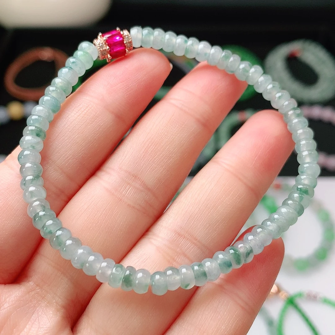 翡翠未镶嵌手链翡翠