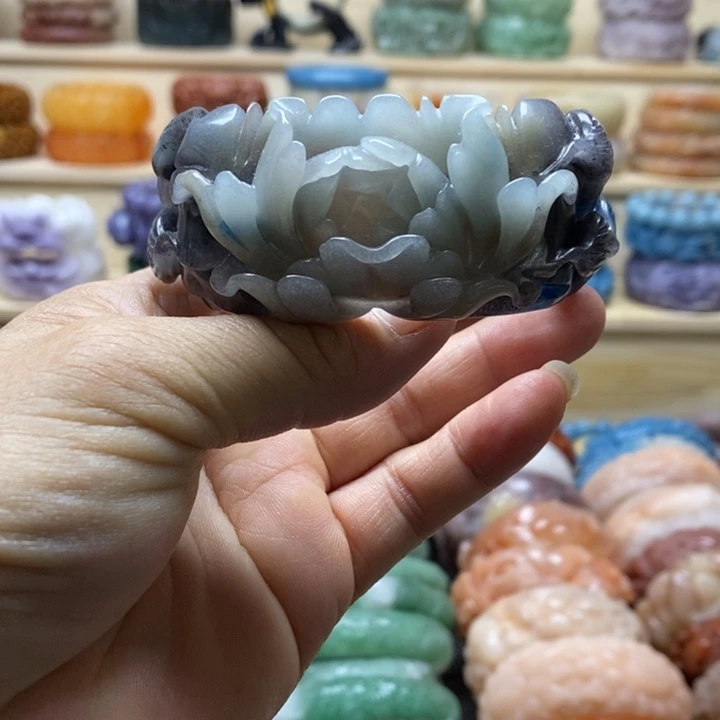 未镶嵌手镯石英质玉