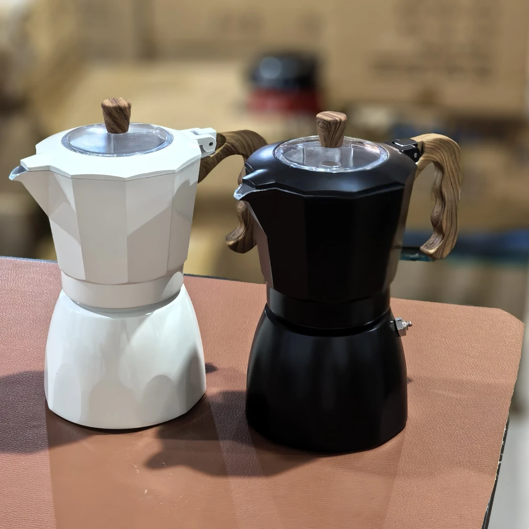 清货福利经梅花杯四杯双阀两杯份摩卡壶意式浓缩咖啡壶双阀两杯