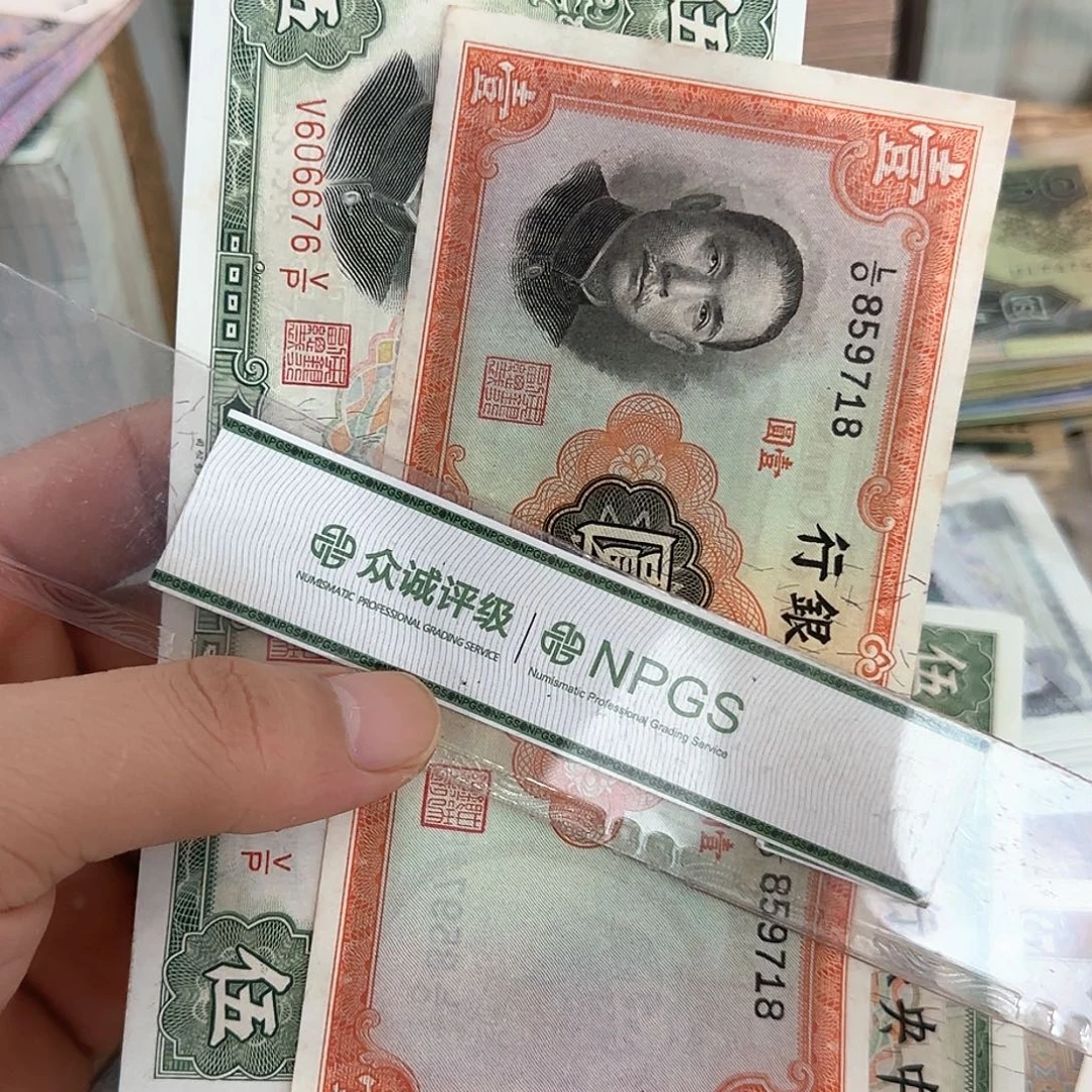 小***子退市人民币各一张…………