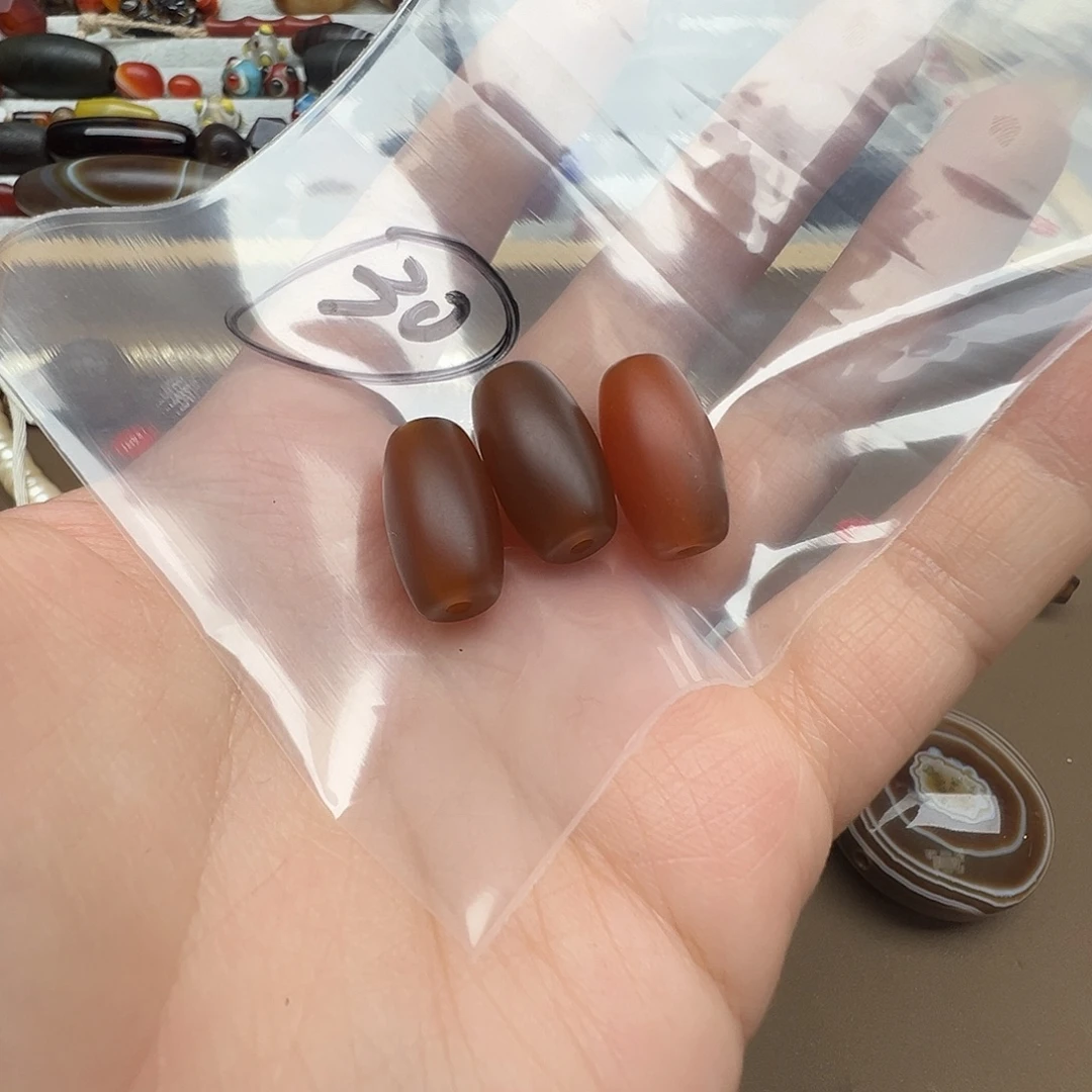 未镶嵌玛瑙/玉髓珠宝半成品