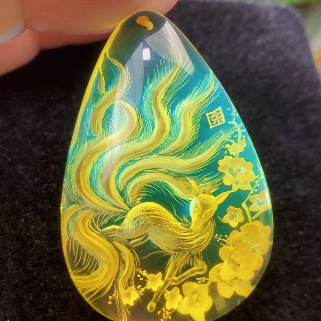 【闪购商品】金珀吊坠(不含链)未镶嵌