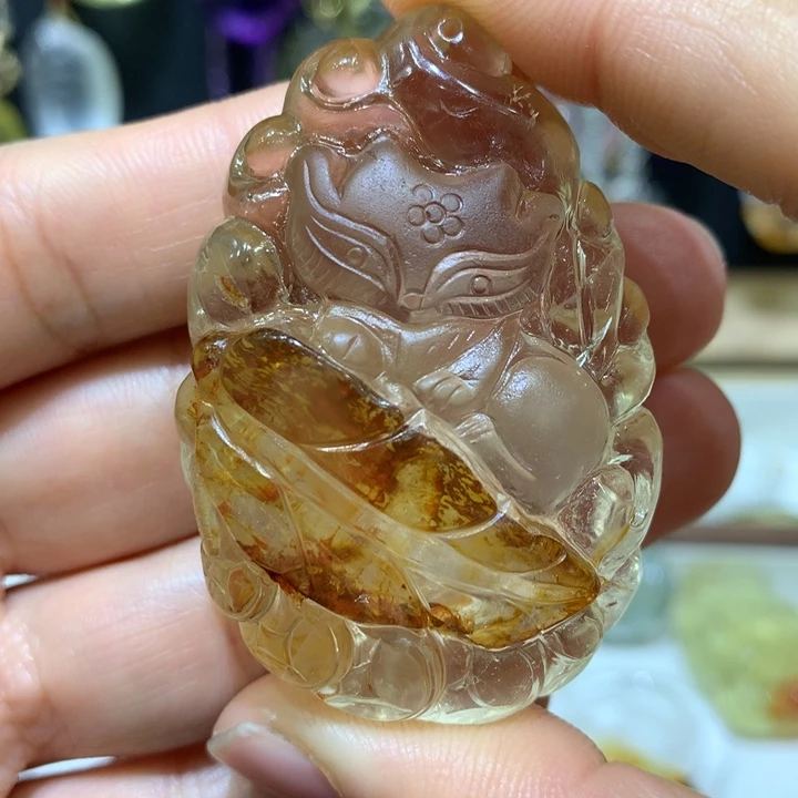 水晶颈饰未镶嵌天然