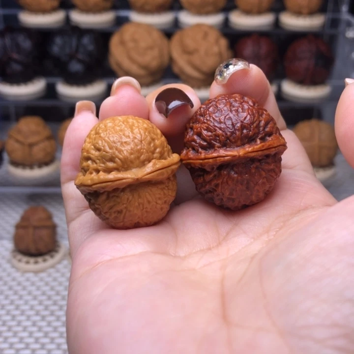 文玩核桃把件7号福星小铁锤29尺