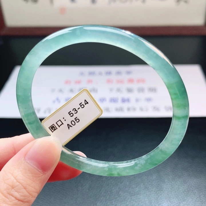 翡翠未镶嵌手镯翡翠手镯91