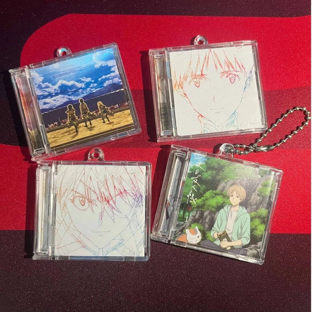 动漫周边迷你专辑吧唧NFC挂件夏目&EVA&鬼灭&咒术&进巨&NANA&名柯