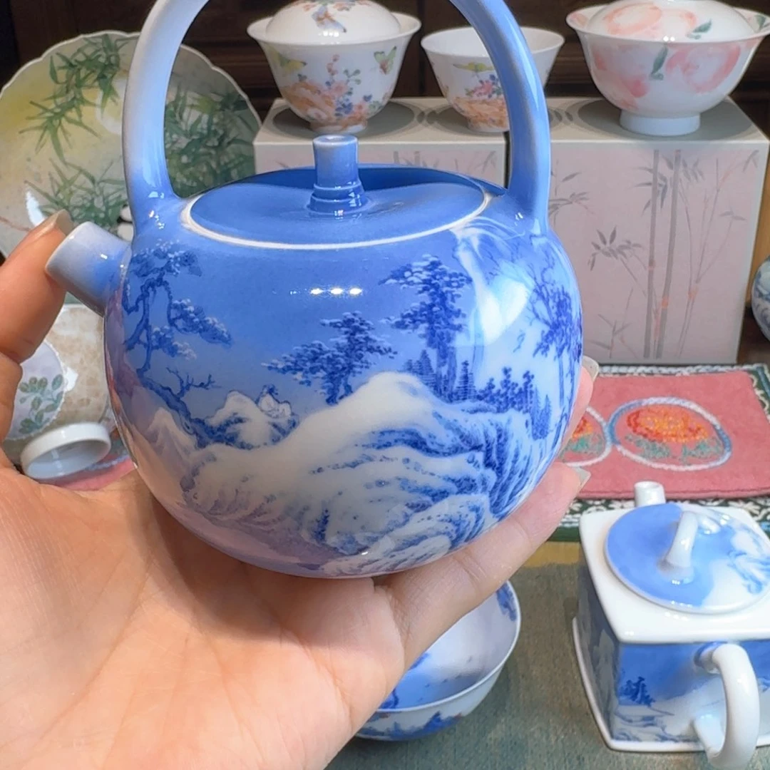 瑞*柒寻堂雪景山水哦