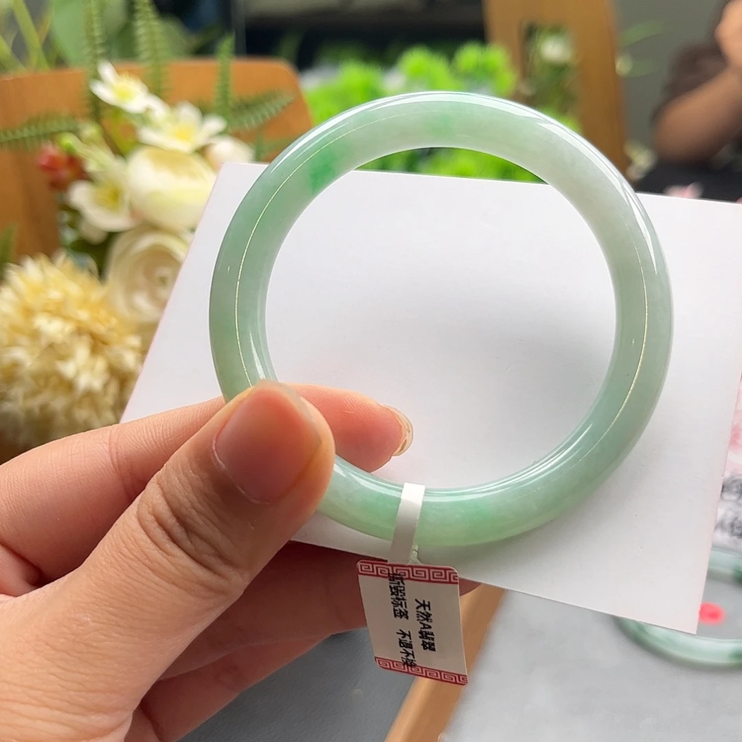 翡翠未镶嵌手镯51-52-53号44