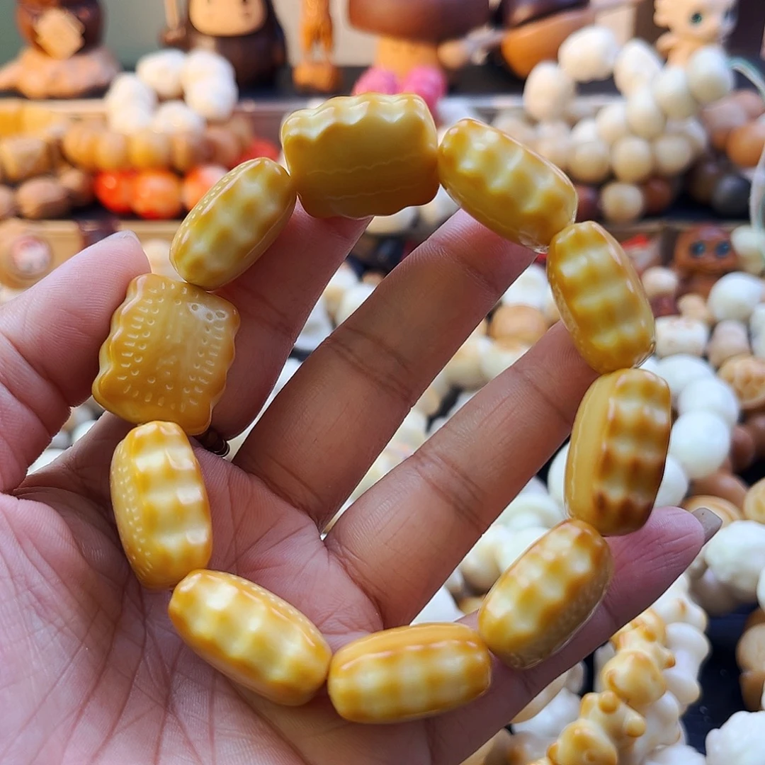 菩提根/象牙果手串黄油小饼干