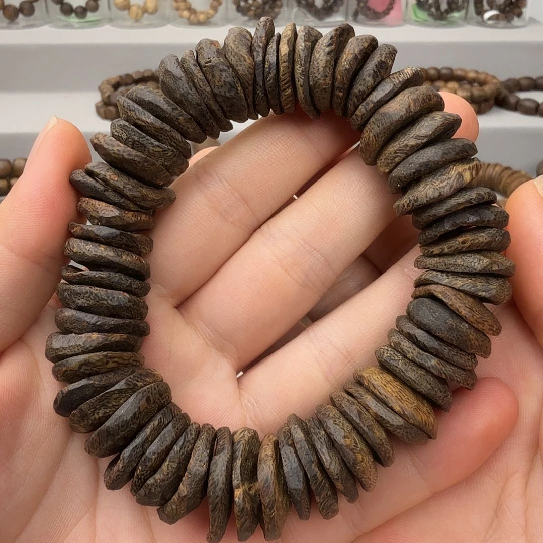 手串沉香棋楠沉香乌身沉水卡16+保39+克