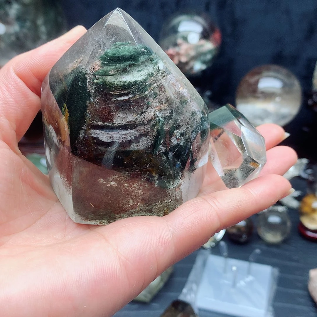 水晶珠宝半成品未镶嵌洋****力