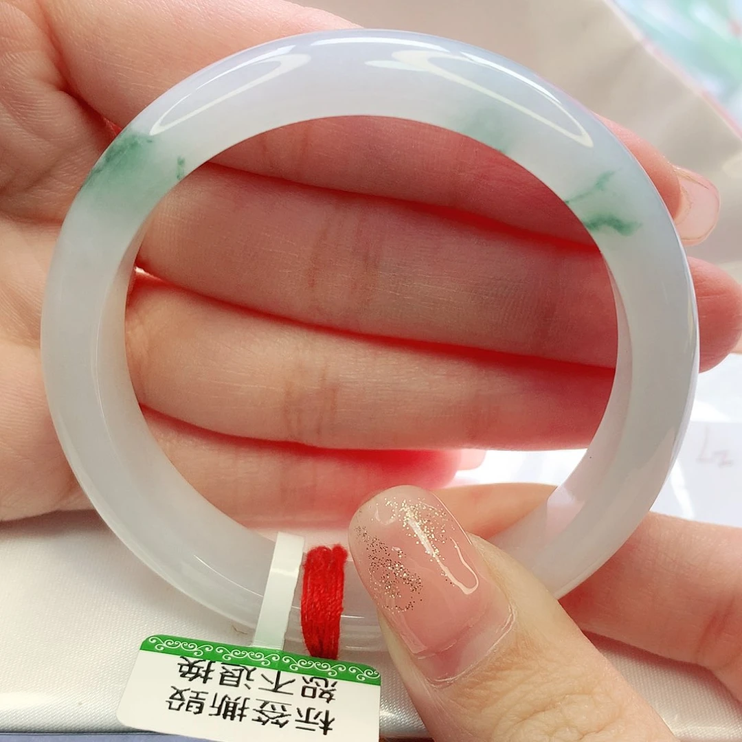 未镶嵌手镯翡翠缅甸天然A货翡翠 51