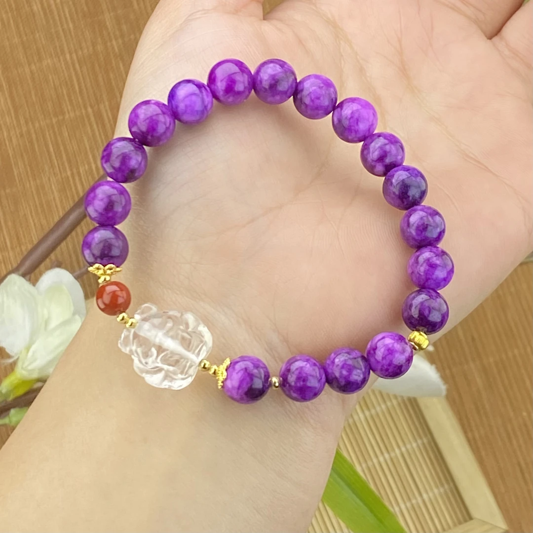 08舒俱来凤九单圈手串