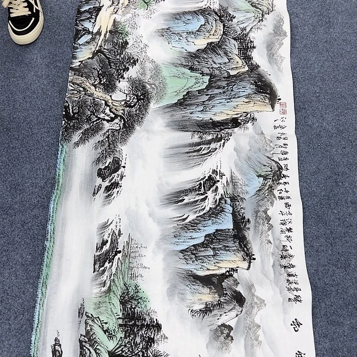 国画国画作品宣纸纯手绘