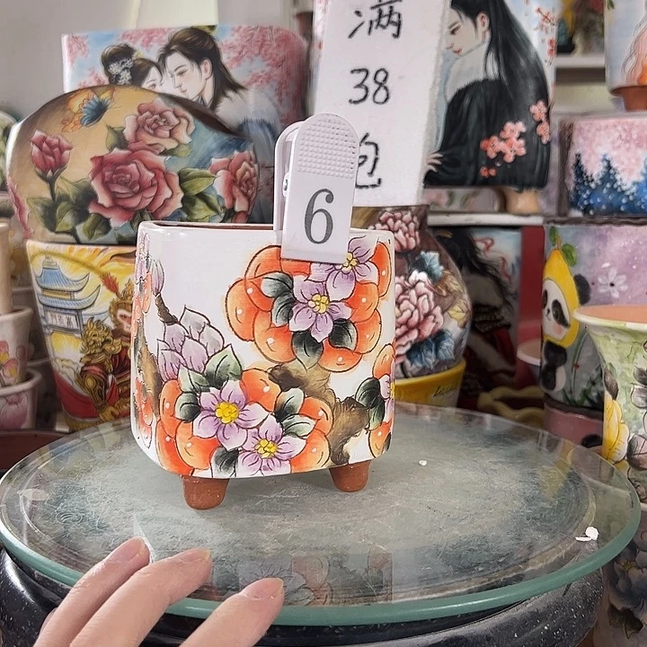 景德镇市手绘花盆性价比超级无敌高