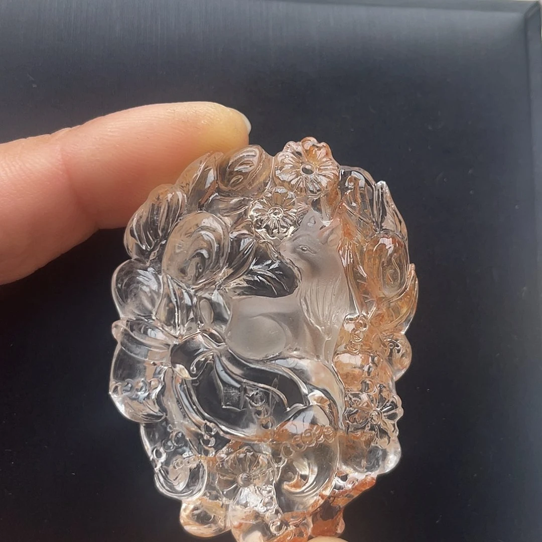 未镶嵌吊坠(不含链)水晶晴
