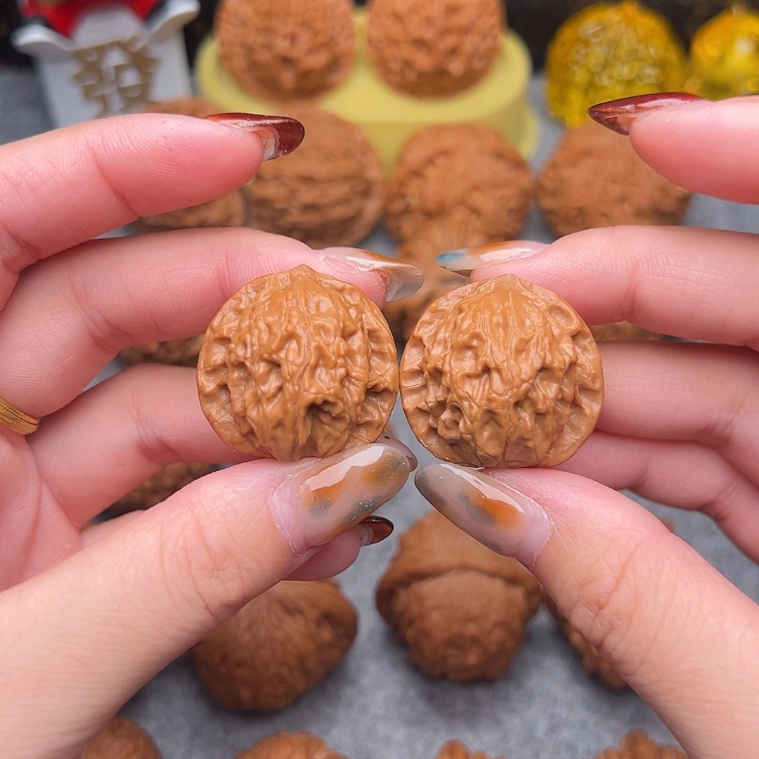 把件文玩核桃毕业精品精配野生小金豆子29全品手捻款