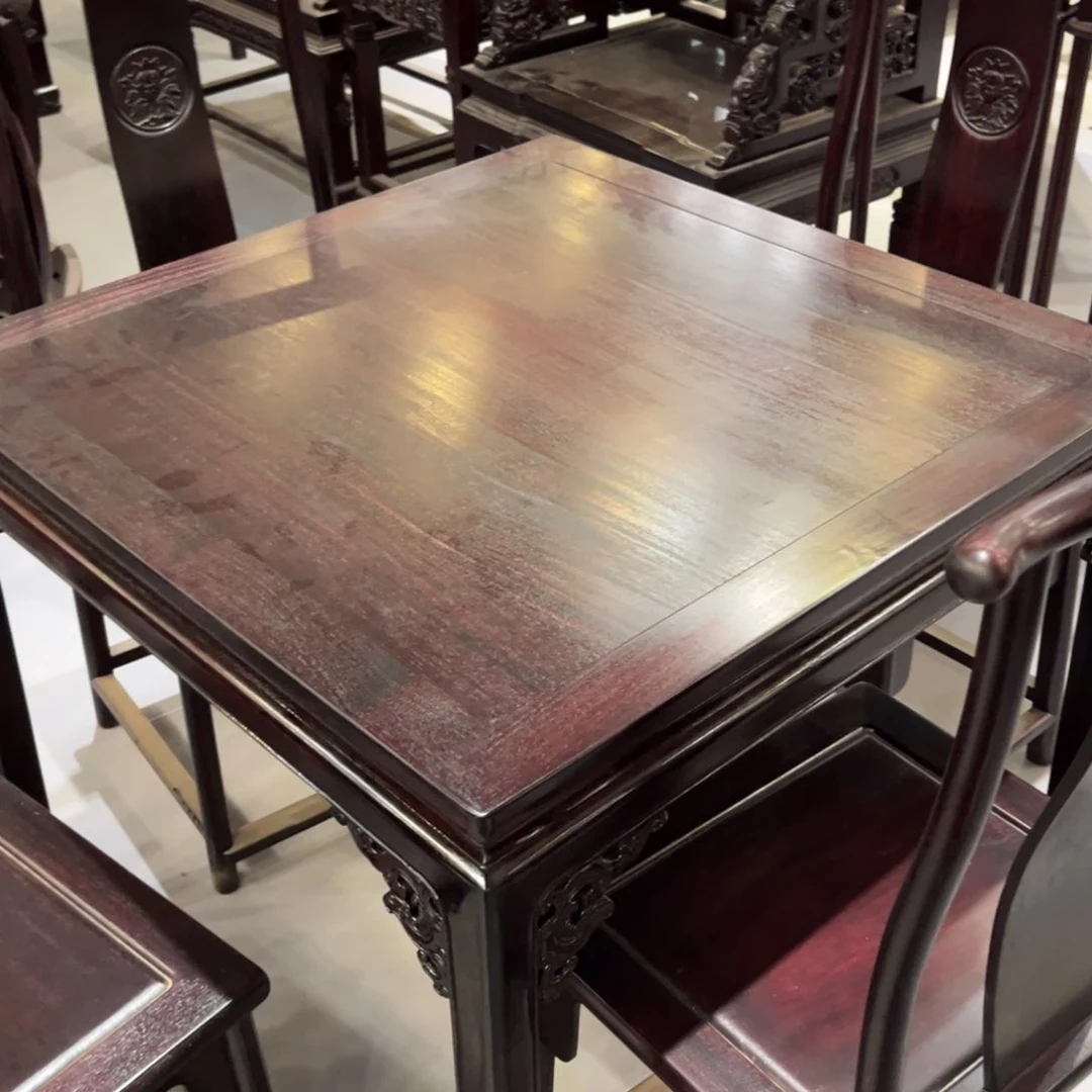 绒质S****说八仙桌5件套