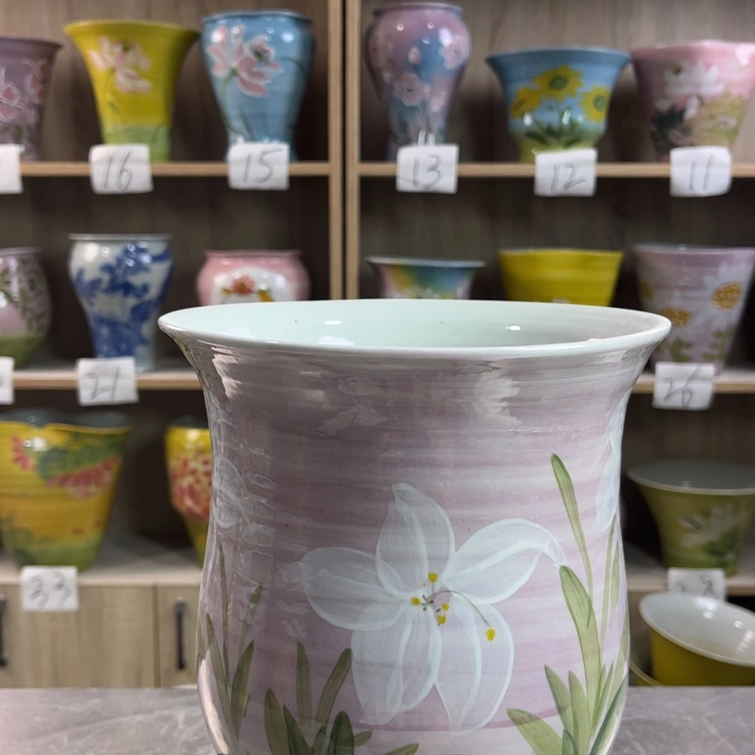 景德镇陶瓷花盆花盆