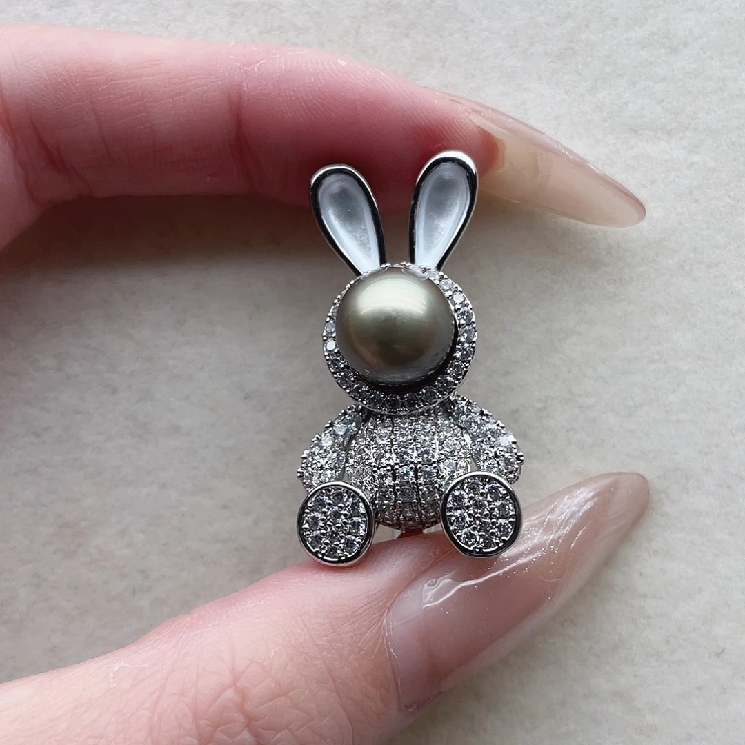 未镶嵌海水珍珠胸针6