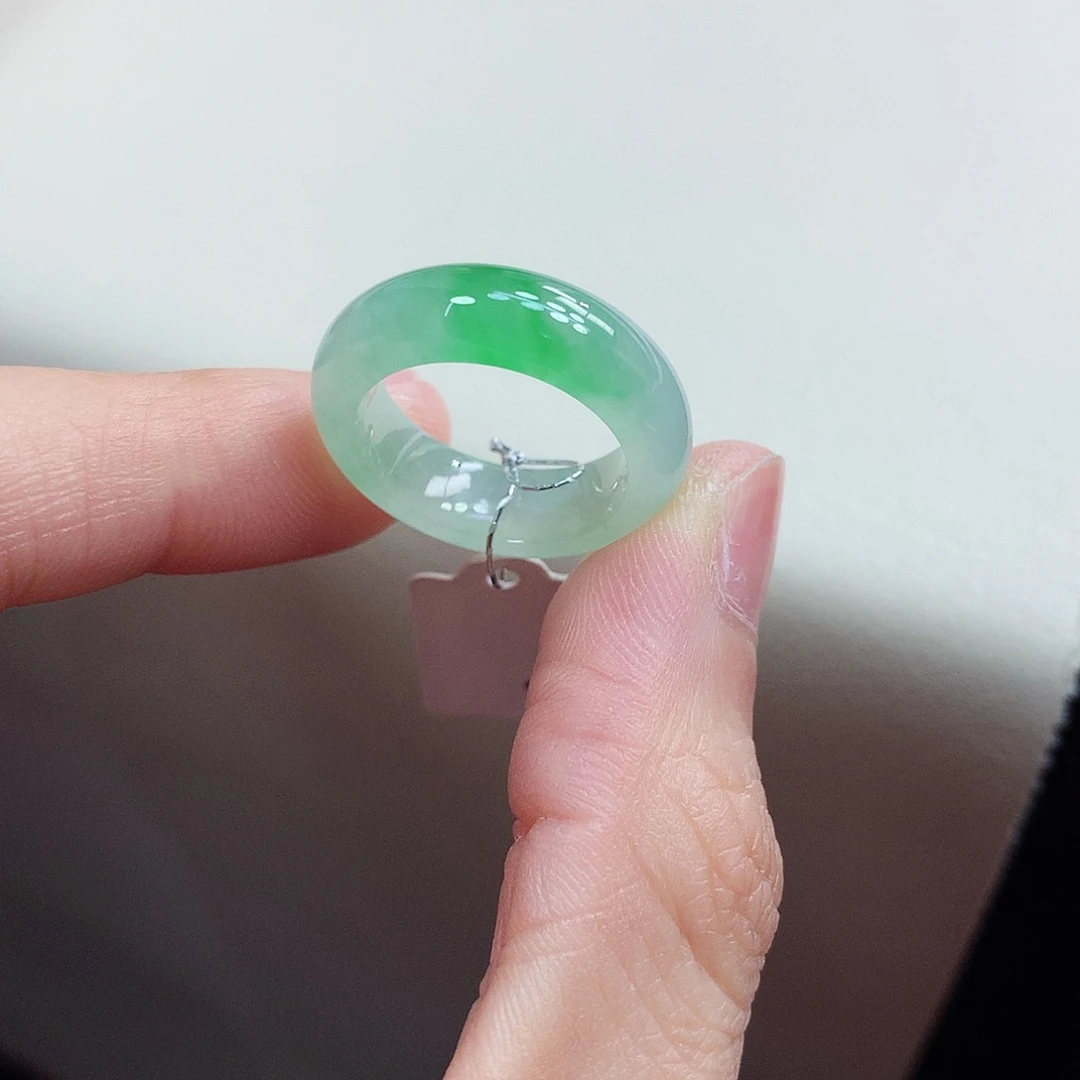 未镶嵌戒指翡翠10号