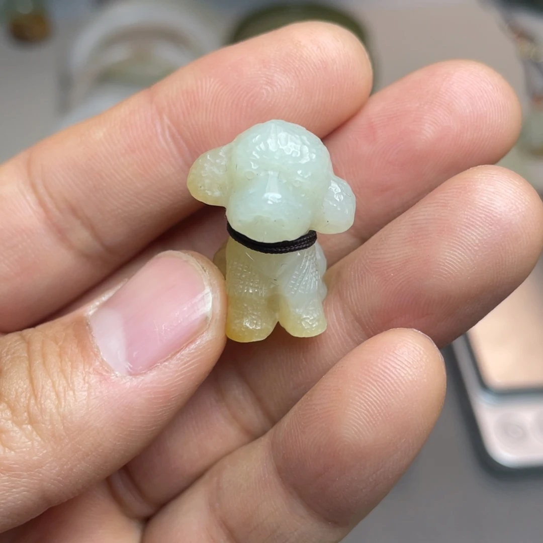 和田玉（糖玉）颈饰未镶嵌