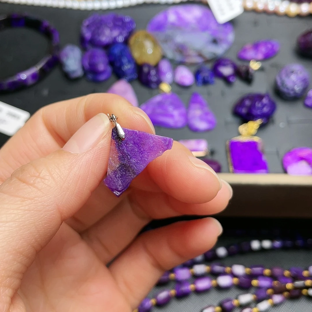 苏纪石（舒俱来）原石银S925镶嵌