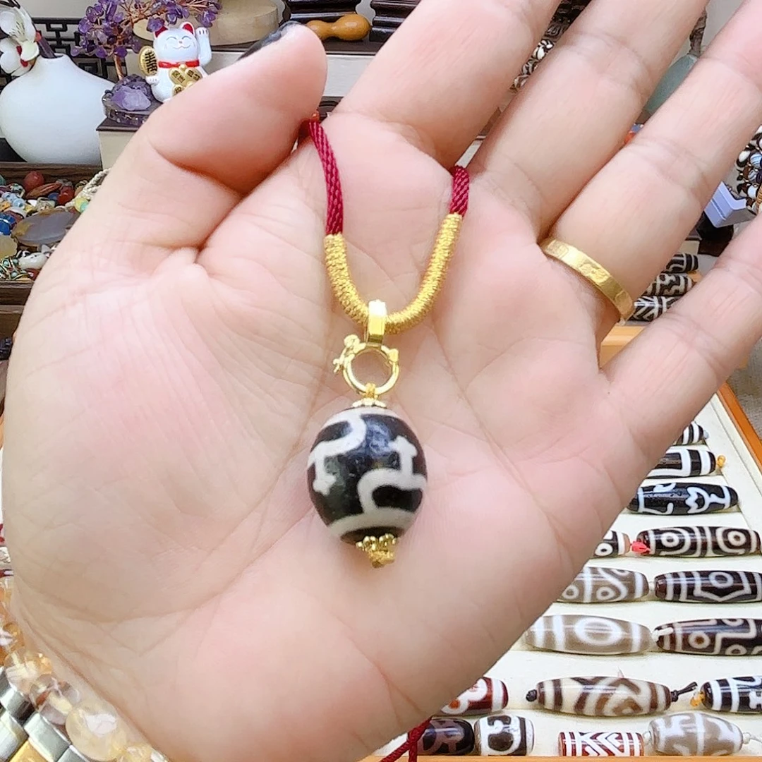 玛瑙/玉髓合金颈饰