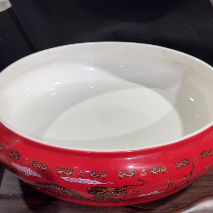 微瑕疵介意勿拍陶瓷器皿X806