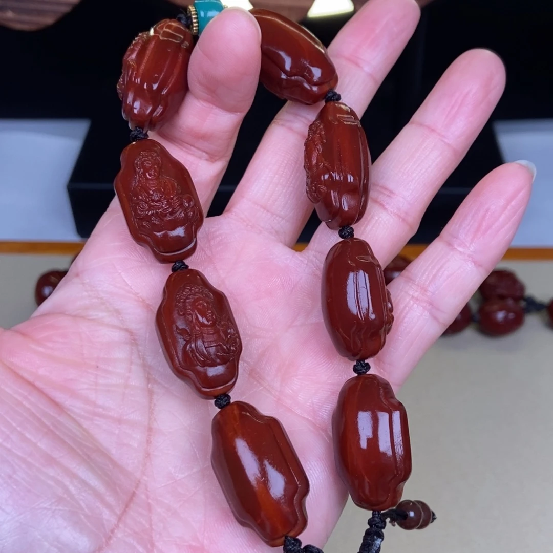 吊坠橄榄核浮雕观音