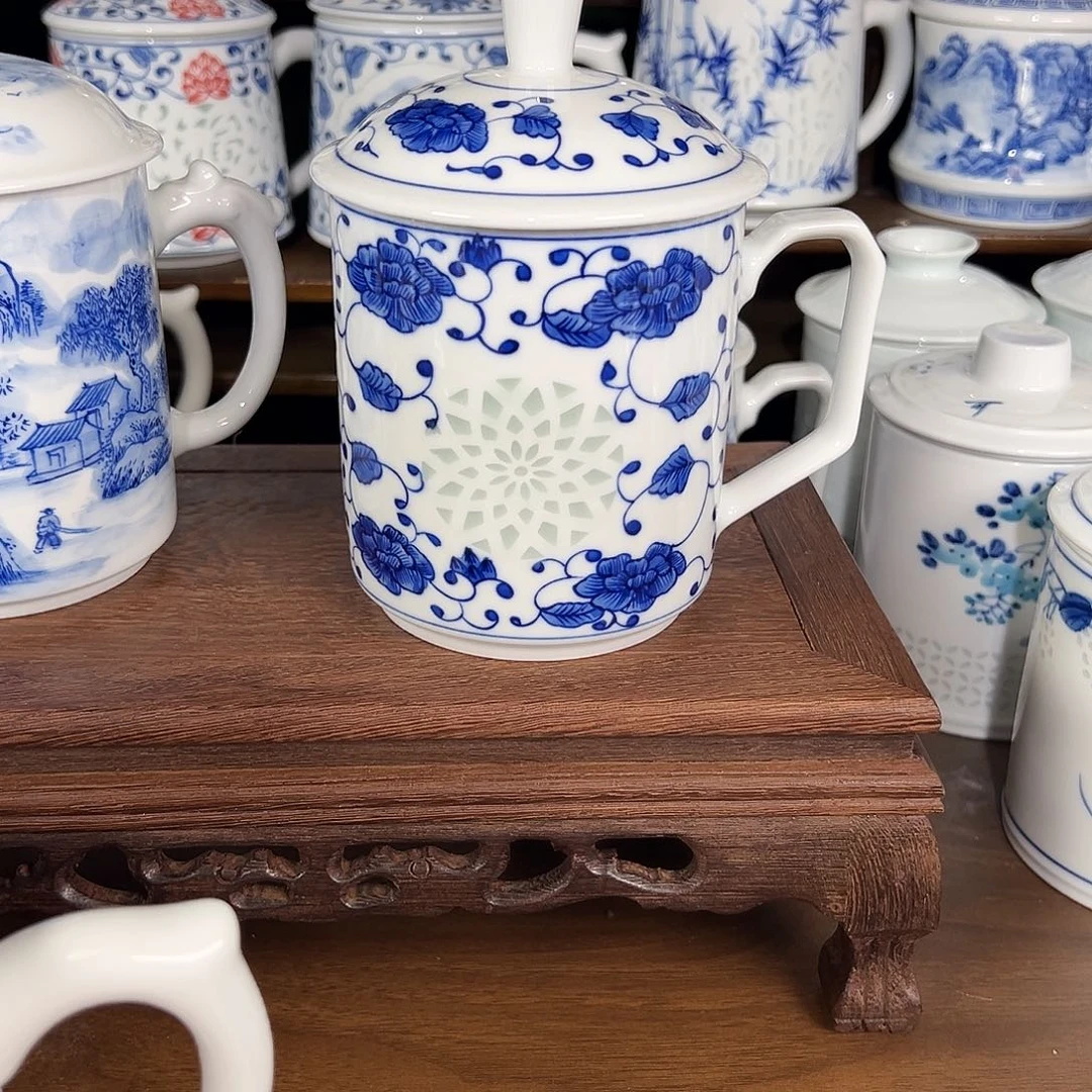 S***Y景德镇高温陶瓷办公杯家用