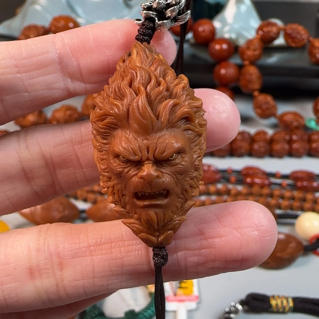 手串橄榄核孤*影21水晶核大圣单颗