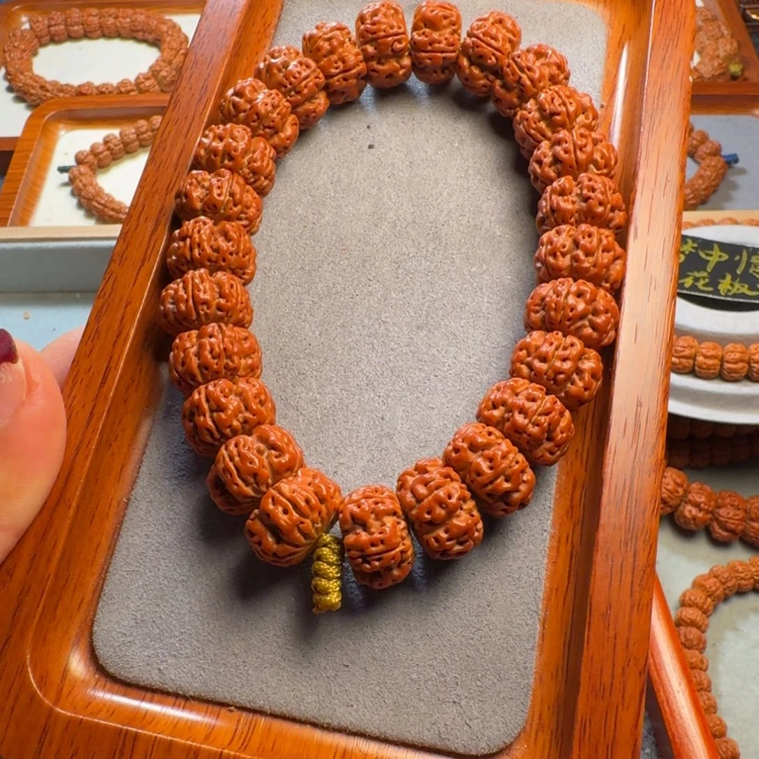 金刚菩提手串(****了飞碟梅花双龙17